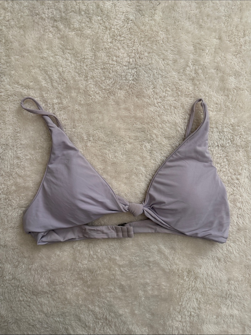 O'Neill Lilac Knot-Front Bikini Top